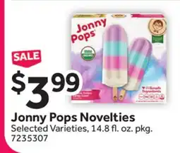 Stop&Shop Jonny Pops Novelties offer
