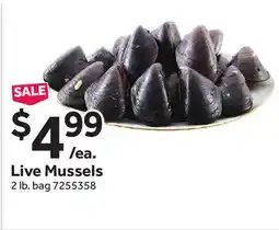 Stop&Shop Live Mussels offer