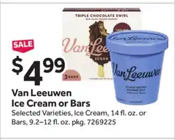 Stop&Shop Van Leeuwen Ice Cream or Bars offer