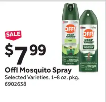 Stop&Shop Off! Mosquito Spray offer