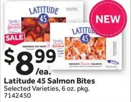 Stop&Shop Latitude 45 Salmon Bites offer