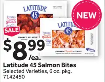 Stop&Shop Latitude 45 Salmon Bites offer