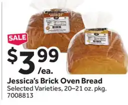 Stop&Shop Jessica's Brick Oven Bread offer