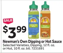 Stop&Shop Newman's Own Dipping or Hot Sauce offer