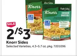 Stop&Shop Knorr Sides offer