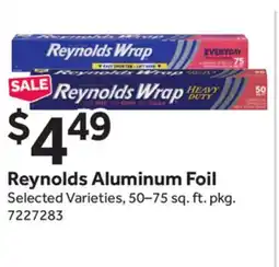 Stop&Shop Reynolds Aluminum Foil offer