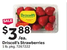 Stop&Shop Driscoll's Strawberries offer