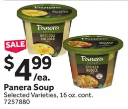 Stop&Shop Panera Soup offer