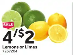 Stop&Shop Lemons or Limes offer