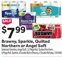 Stop&Shop Brawny, Sparkle, Quilted Northern or Angel Soft offer