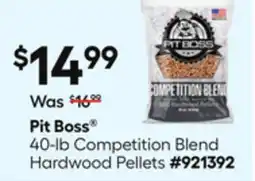 Lowe's 40-lb Competition Blend Hardwood Pellets offer