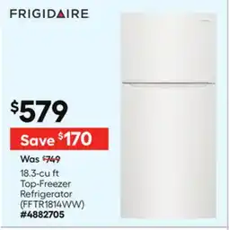 Lowe's 18.3-cu ft Top-Freezer Refrigerator offer