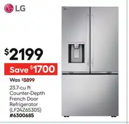 Lowe's 23.7-cu ft Counter-Depth French Door Refrigerator offer