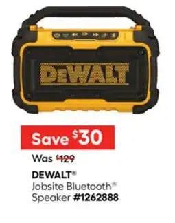 Lowe's Jobsite BluetoothÂ Speaker offer