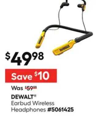 Lowe's Earbud Wireless Headphones offer