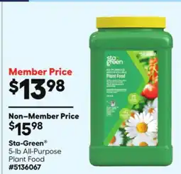 Lowe's 5-lb All-Purpose Plant Food offer
