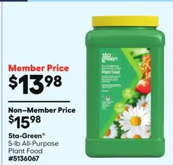 Lowe's 5-lb All-Purpose Plant Food offer