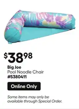 Lowe's Pool Noodle Chair offer