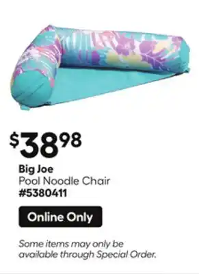 Lowe's Pool Noodle Chair offer