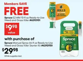 Lowe's Manual Spray 64-fl oz Ready-to-Use Weed and Grass Killer Starter Kit offer