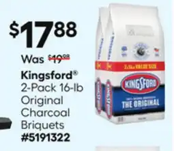 Lowe's 2-Pack 16-lb Original Charcoal Briquets offer