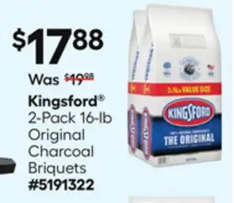 Lowe's 2-Pack 16-lb Original Charcoal Briquets offer