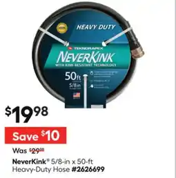 Lowe's 5/8-in x 50-ft Heavy-Duty offer