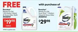 Lowe's RoundupÂ Ready-to-use Sure Shot 1-Gallon Weed & Grass Killer offer
