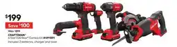 Lowe's 6-Tool V20 Maxâœ¦ Combo Kit offer