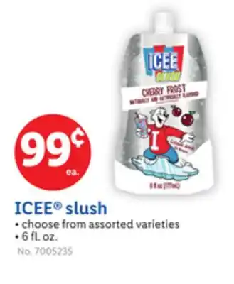Lidl ICEE Slush offer