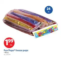 Lidl Fun Pops freeze pops offer