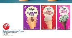 Lidl Gelatelli ice cream cups/cones offer