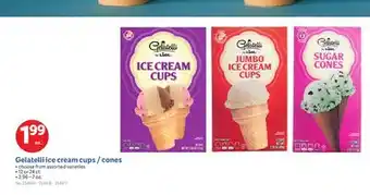 Lidl Gelatelli ice cream cups/cones offer