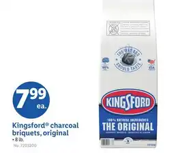 Lidl Kingsford charcoal briquets, original offer