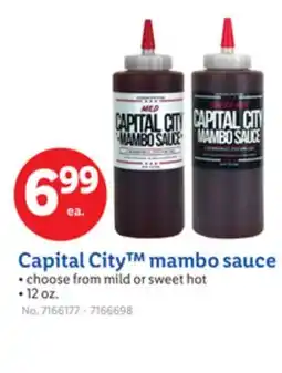Lidl Capital City mambo sauce offer