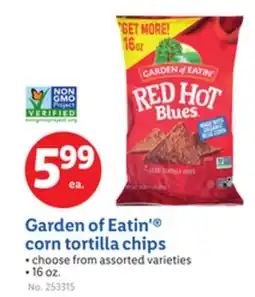 Lidl Garden of Eatin' corn tortilla chips offer
