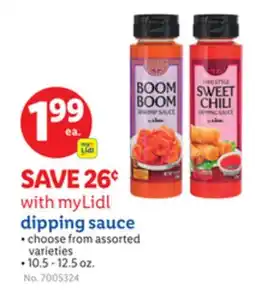 Lidl dipping sauce offer