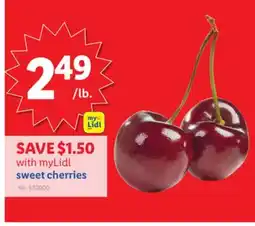 Lidl sweet cherries offer