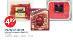 Lidl Charcuterie meat offer