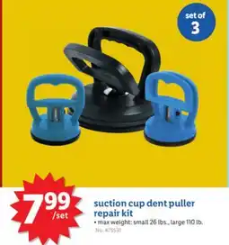 Lidl suction cup dent puller repair kit offer