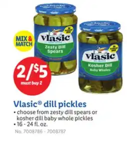 Lidl Vlasic dill pickles offer
