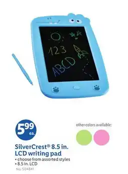 Lidl SilverCrest 8.5 in. LCD writing pad offer