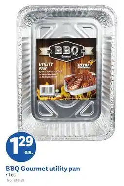 Lidl BBQ Gourmet utility pan offer