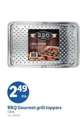 Lidl BBQ Gourmet grill toppers offer