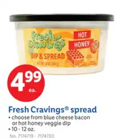Lidl Fresh Cravings spread offer