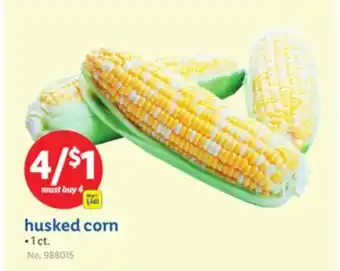 Lidl husked corn offer