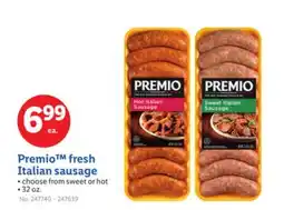 Lidl Premio fresh Italian sausage offer