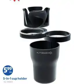 Lidl 5-in-1 cup holder offer