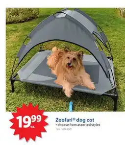 Lidl Zoofari dog cot offer