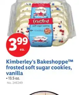 Lidl Kimberley's Bakeshoppe vanilla offer